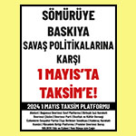 1 Mayıs Alanı Taksim Meydanı'dır! - Devrimci Çözüm